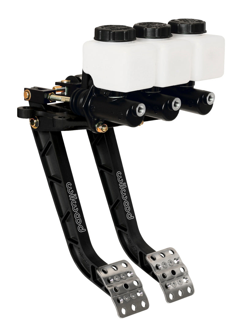 Wilwood Adjustable Dual Pedal Assembly for Brake and Clutch - Rev. Swing Mount with 6.25:1 Ratio, Part #340-11299
