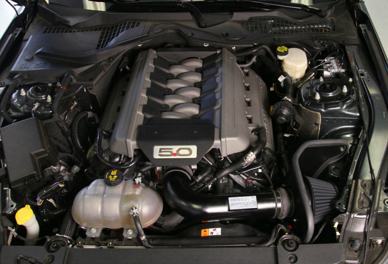 K&N Engineering 71-3535 Black Performance Cold Air Intake Kit for 2015-2017 Ford Mustang GT 5.0L V8