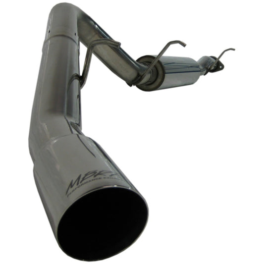 MBRP Armor Lite Series Cat Back Exhaust System for 2007-2008 GMC Yukon and Chevrolet Tahoe 5.3L - Single Side Exit with 4-inch Tip