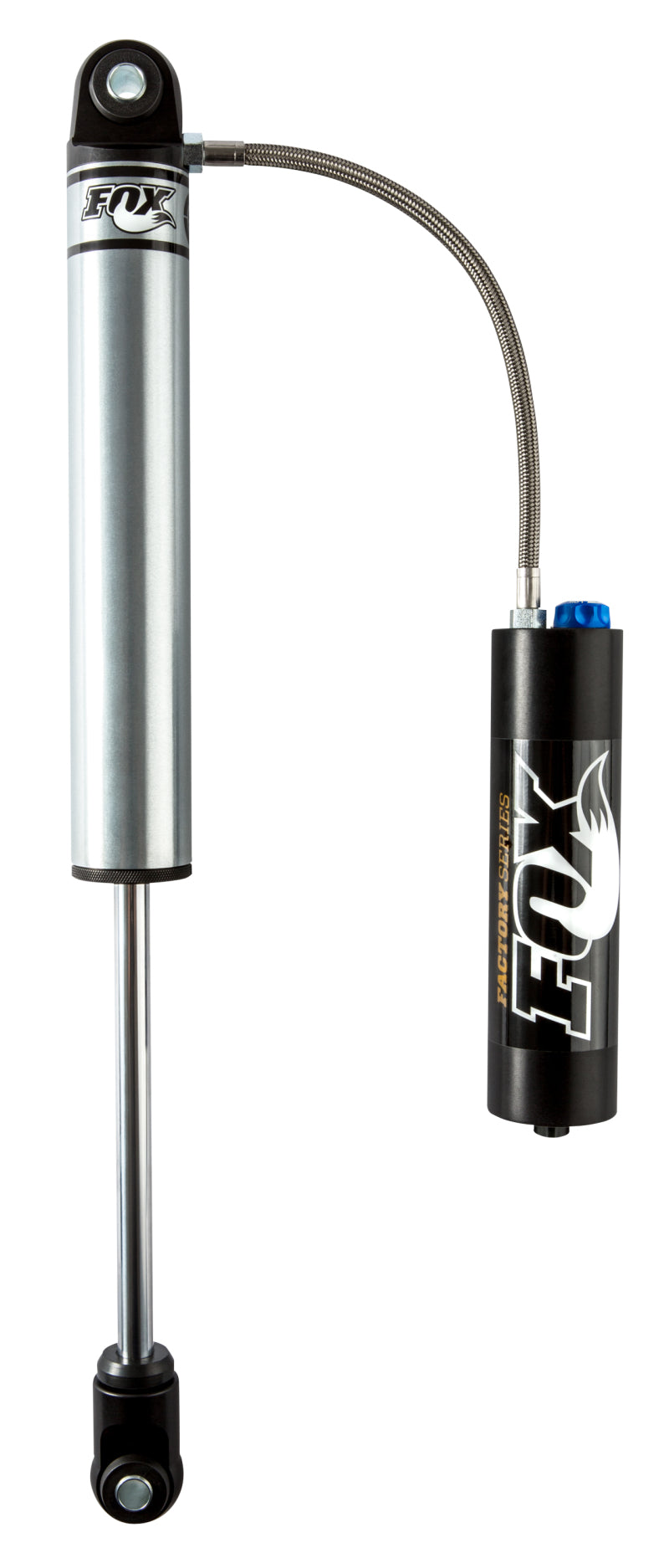 FOX Factory Race Series Rear Shock Set for 2011 Ram 1500 and 2010 Dodge Ram 1500 with DSC Adjuster – 9.8 Inch Travel, 2.5 Inch Aluminum Body