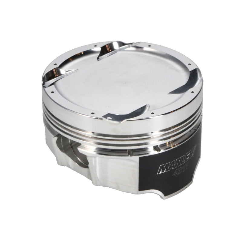 Manley Performance Mitsubishi 4B11T 86.5mm Turbo Tuff Series Piston Set with Rings - Part Number 624205CE-4