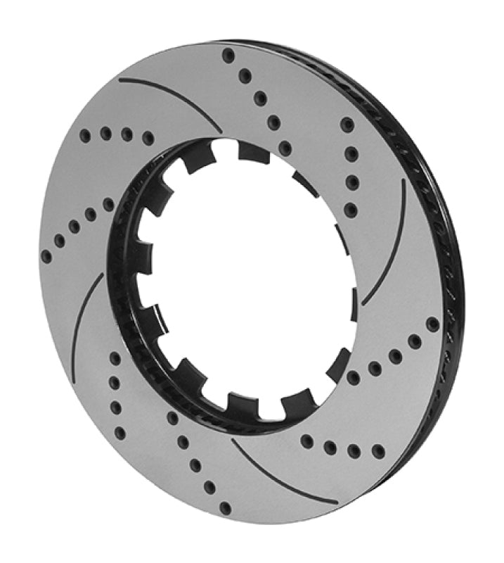 Wilwood Drilled Performance Rotor Part 160-15328-BK for Enhanced Brake Response
