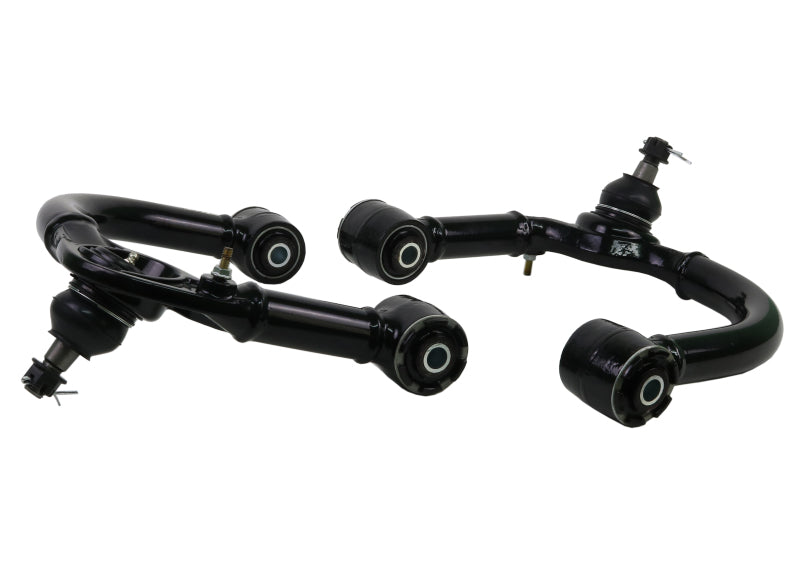 Whiteline KTA249 Front Upper Control Arm for Lexus GX470 and Toyota 4Runner – Enhanced Camber and Caster Adjustment