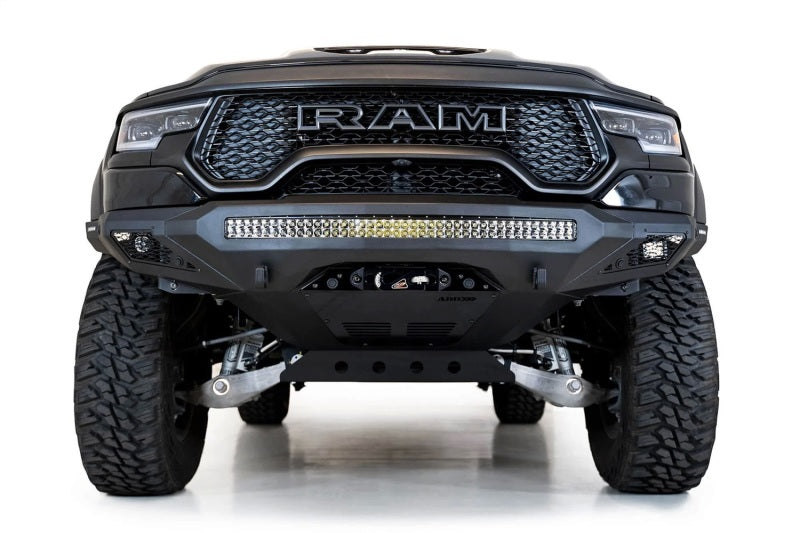 Addictive Desert Designs 21-22 Ram 1500 TRX Stealth Fighter Winch Kit with Black Finish