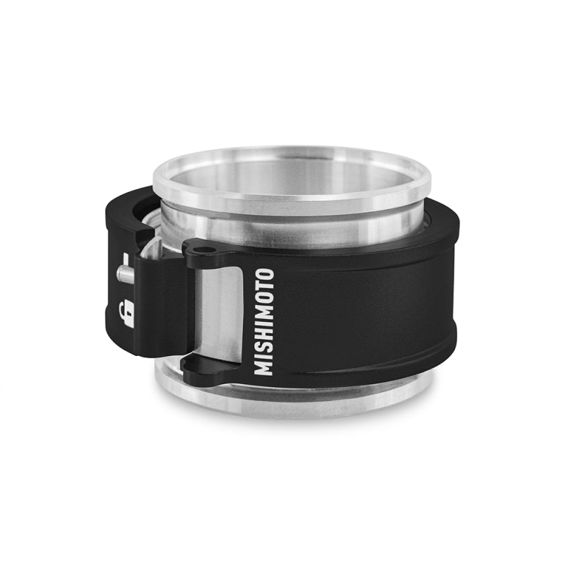 Mishimoto 2.5-inch Quick Release Clamp Assembly - Black for Automotive Piping and Hoses