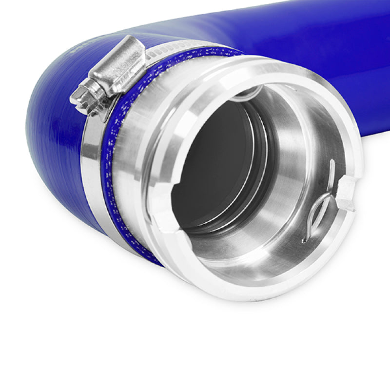 Mishimoto 08-10 Ford 6.4L Powerstroke Coolant Hose Kit (Blue) with Aluminum Couplers