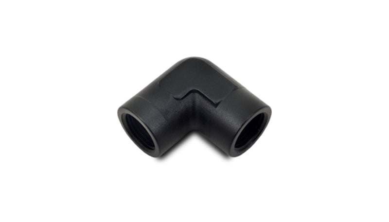 Vibrant Performance 1/2 Inch NPT 90 Degree Female Pipe Coupler Fitting