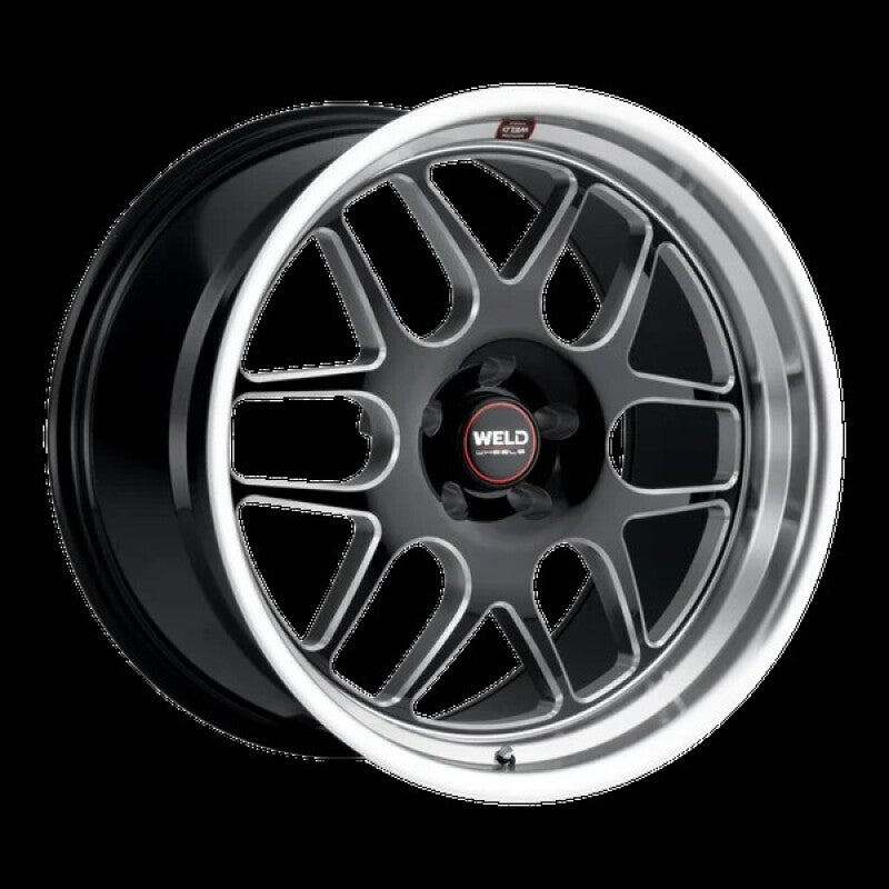 Weld Solana 20x9 Inch Black Cast Alloy Wheel with 5x115 Bolt Pattern and +20 Offset
