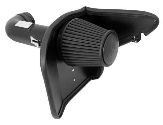 K&N Engineering 71-4519 Black Performance Cold Air Intake Kit for Chevrolet Camaro 6.2L V8