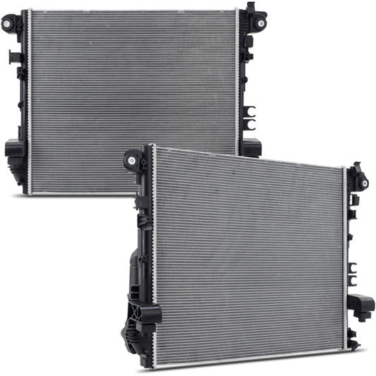 Mishimoto 2018+ Jeep Wrangler JL Replacement Radiator - OEM-Quality Aluminum Core and Plastic End Tanks