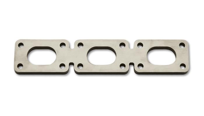Vibrant T304 Stainless Steel Exhaust Manifold Flanges for BMW E36/E46 – 3/8 Inch Thick, Sold in Pairs