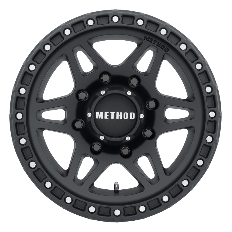 Method MR312 18x9 Matte Black Wheel with +18mm Offset and 8x180 Bolt Pattern