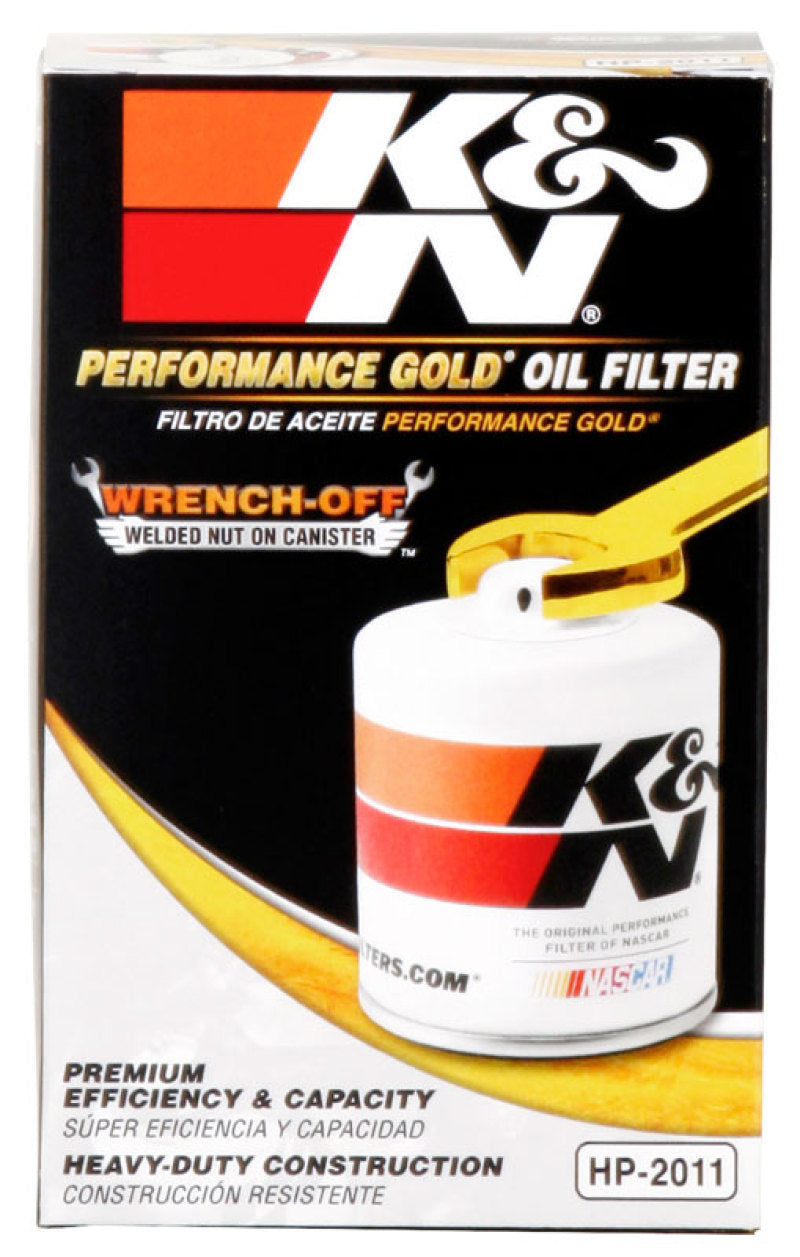 K&N Engineering HP-2011 Oil Filter for Ford Mustang and Lincoln MKZ