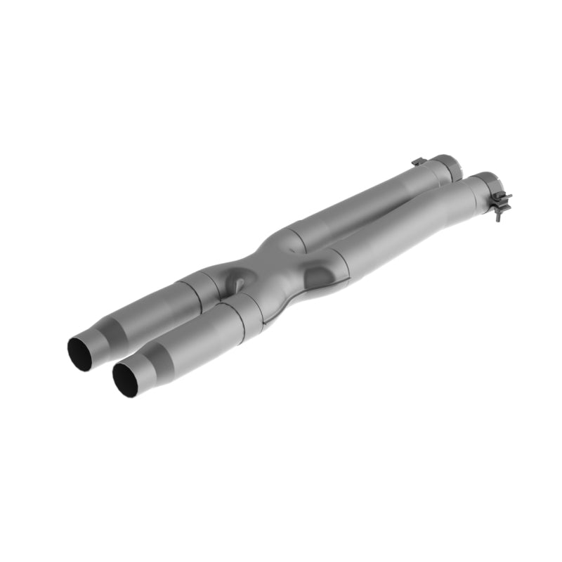 MBRP Armor Plus Series 3-inch Resonator Delete X-Pipe for Ford Mustang 2015-2019