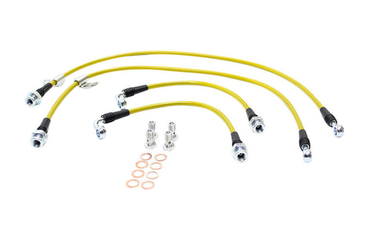 ISR Performance Brake Line Kit for Nissan 350Z with Brembo Brakes - Part Number IS-NIS-1335
