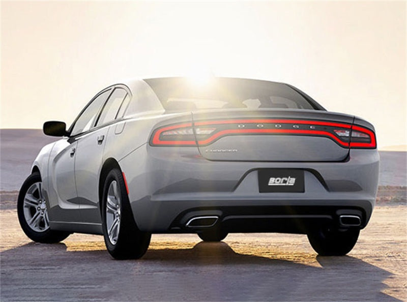 Borla S-Type Cat-Back Exhaust System for 2015-2023 Chrysler 300 and Dodge Charger with 3.6L V6