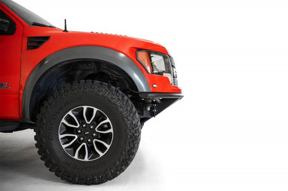 Addictive Desert Designs F01806NA0103 Pro V2 Front Bumper for Ford Raptor (2010-2014) – Frame Cut, Hammer Black with Satin Black Panels