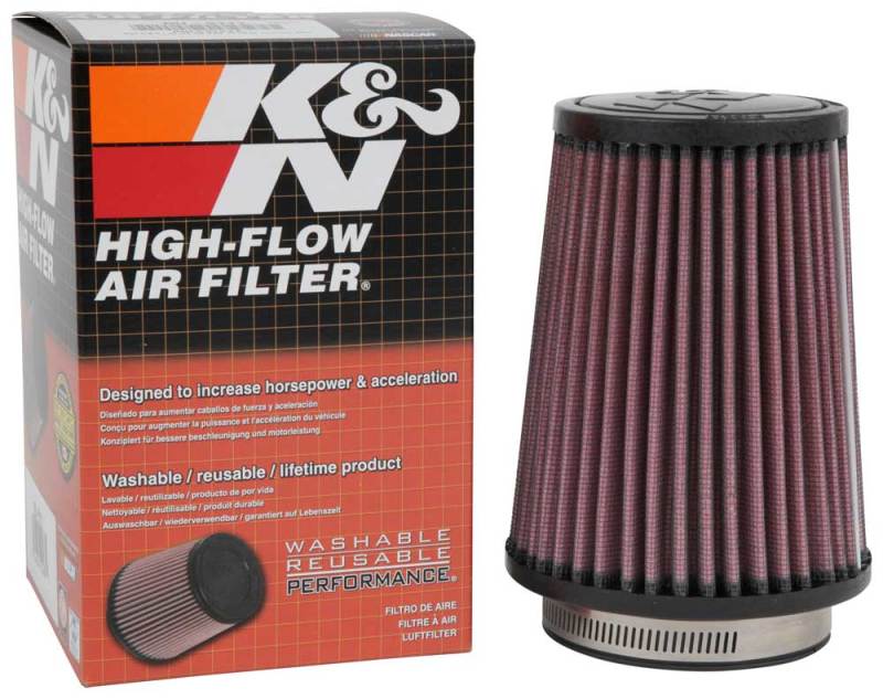 K&N Engineering Universal Rubber Air Filter Part RU-5111 – 4.5 Inch Base, 3.5 Inch Top, 5.75 Inch Height