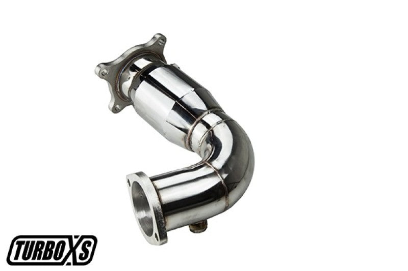 Turbo XS 2015+ Subaru WRX Front Pipe with Catalytic Converter - Part W15-FP-1C