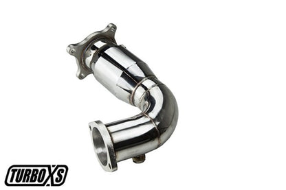 Turbo XS 2015+ Subaru WRX Front Pipe with Catalytic Converter - Part W15-FP-1C