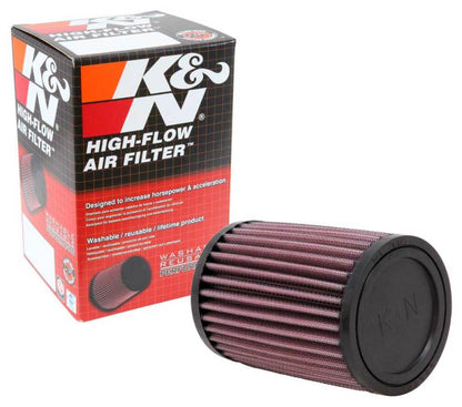 K&N Engineering Universal Rubber Air Filter - Round Straight 3.5 Inch Base OD x 3.5 Inch Top OD x 5 Inch Height