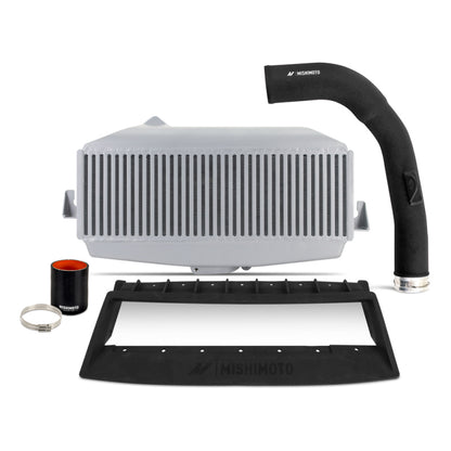 Mishimoto 2022+ Subaru WRX Top-Mount Intercooler Kit with Silver Core and Black Pipes