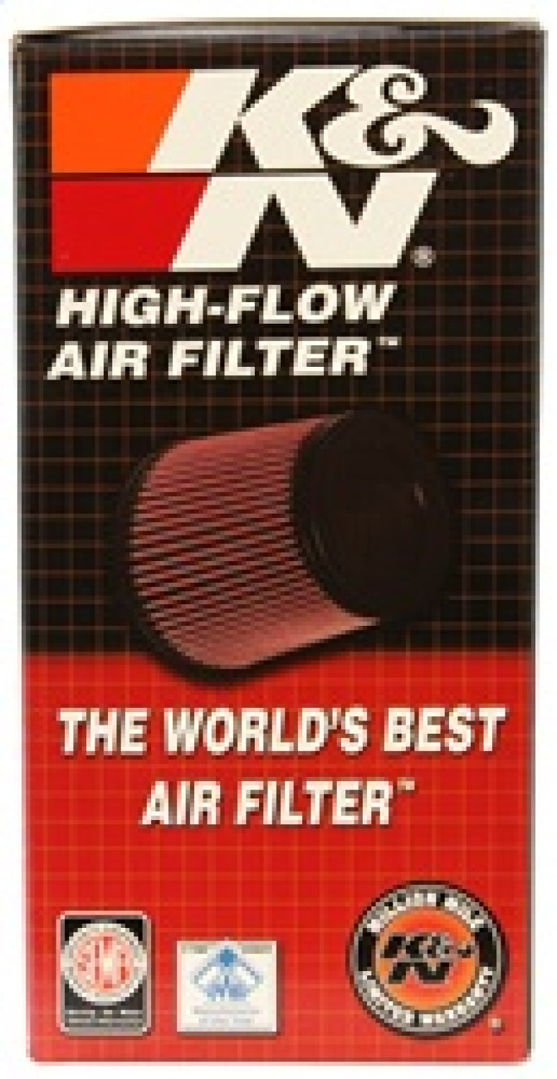 K&N Engineering Universal Rubber Round Straight Air Filter with 20 Degree Angled Flange – 2-7/16 Inch Diameter, 5 Inch Height
