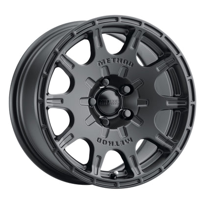 Method MR502 VT-SPEC 15x7 Black Alloy Wheel with +15mm Offset and 5x100 Bolt Pattern