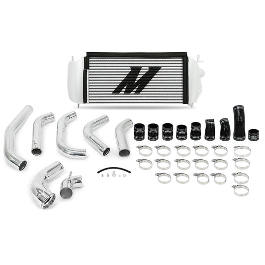 Mishimoto 15-16 Ford F-150 EcoBoost 3.5L Silver Performance Intercooler Kit with Polished Pipes