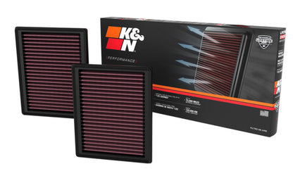 K&N Engineering 33-5135 High-Flow Replacement Air Filter for 2023-2024 Nissan Z 3.0L V6