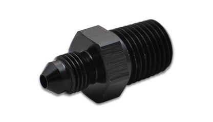 Vibrant -4AN to 3/8 inch NPT Straight Adapter Fitting - Aluminum