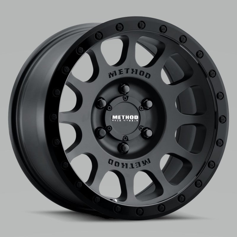 Method Wheels MR305 NV 16x8 Black Wheel with 6x5.5 Bolt Pattern and 0mm Offset