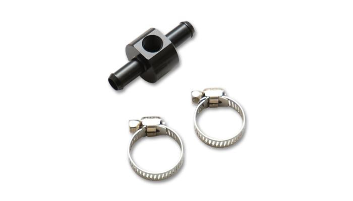 Vibrant Inline Barbed Union for 3/8 inch ID Hose with 1/8 inch NPT Port - Part Number 16471