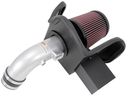 K&N 69 Series Typhoon Performance Cold Air Intake Kit for 2013-2015 Nissan Altima 2.5L L4 - Silver