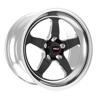 Weld S71 17x10 inch Black High Pad Modular Wheel for 5x120mm Bolt Pattern