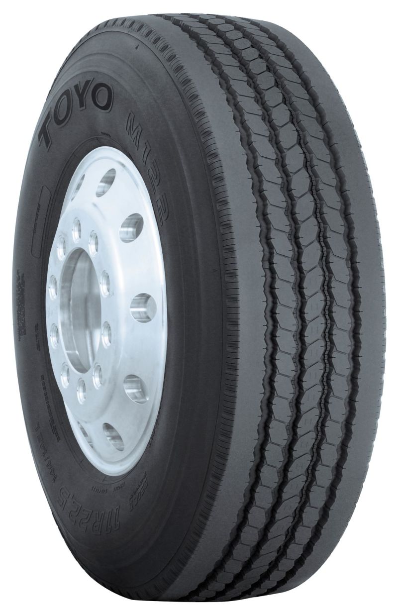 Toyo M122 Commercial Tire - 255/70R22.5, Load Index 140, Speed Rating L