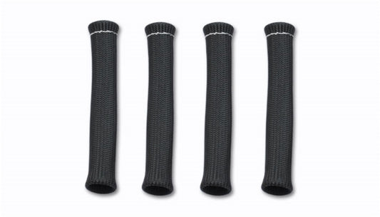 Vibrant 3/4 inch Diameter Spark Plug Boot Insulator - Black, Pack of 4