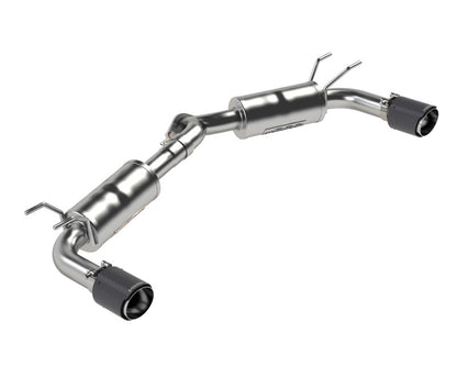 MBRP Armor BLK Series Axle Back Exhaust System for Mazda 3 2019-2022 with Carbon Fiber Tips – T304 Stainless Steel