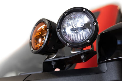 Addictive Desert Designs Dual Ditch Light Brackets for Ford Bronco - Part AC2301801NA