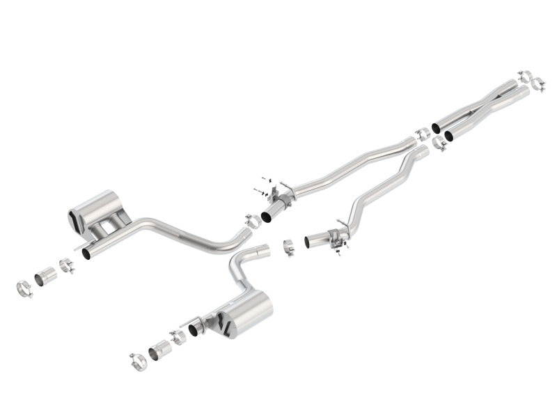 Borla ATAK Cat-Back Exhaust System for 2015-2023 Dodge Challenger SRT 392 / 392 Hemi / Scat Pack 6.4L V8
