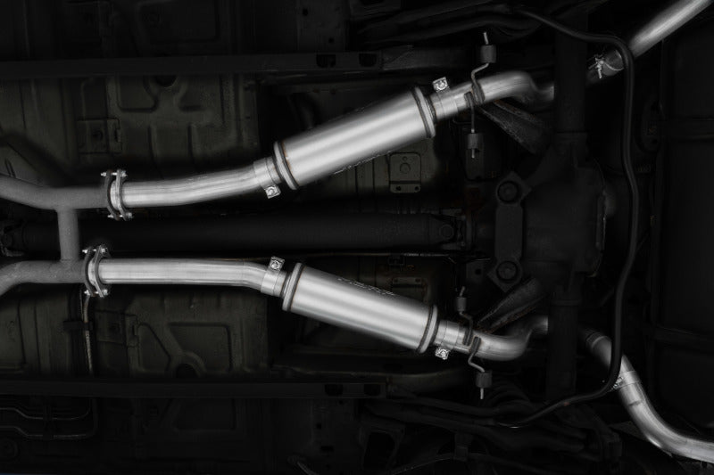 MBRP Armor Lite Series 2.5-inch Dual Rear Exit Cat-Back Exhaust System for Ford Mustang 1999-2004
