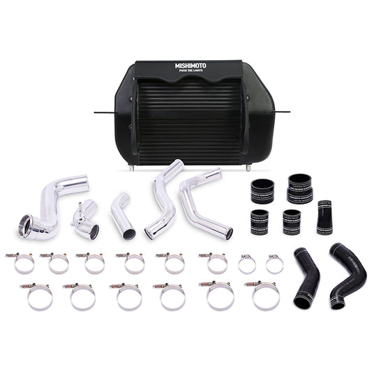 Mishimoto 2011-2014 Ford F-150 EcoBoost Black Intercooler with Polished Pipes – Performance Upgrade