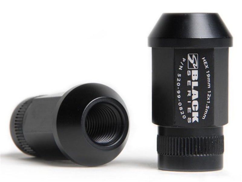 Skunk2 Racing 12 x 1.5 Forged Lug Nut Set (Black Series) for Honda, Acura, Mitsubishi, Scion, and Toyota