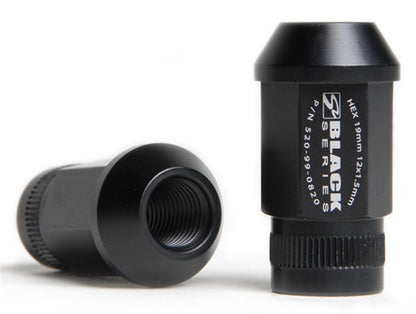 Skunk2 Racing 12 x 1.5 Forged Lug Nut Set (Black Series) for Honda, Acura, Mitsubishi, Scion, and Toyota