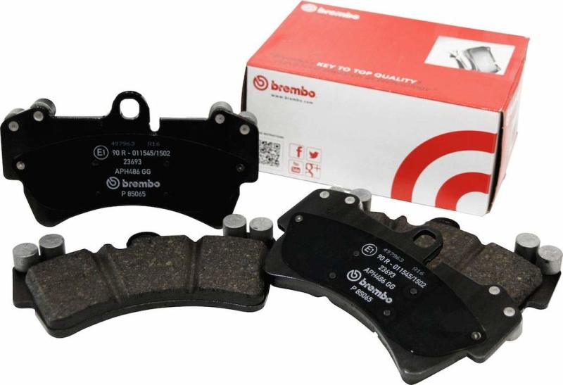 Brembo OE P83107N Premium NAO Ceramic Brake Pads for Lexus LX570 and Toyota Tundra