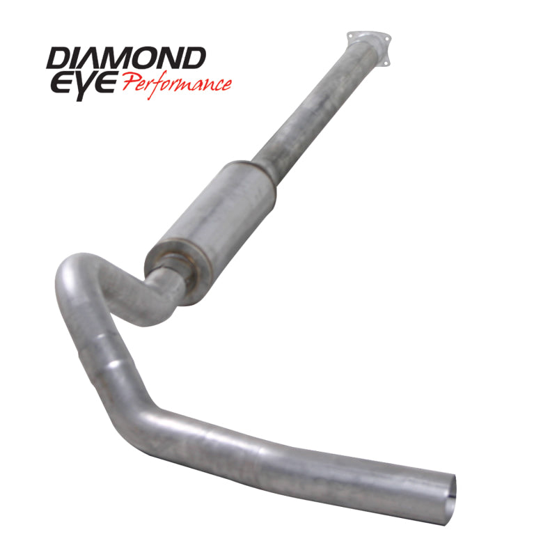 Diamond Eye Performance 4-inch Aluminum Catback Exhaust Kit for 2001-2005 Chevy/GMC 6.6L Duramax 2500/3500