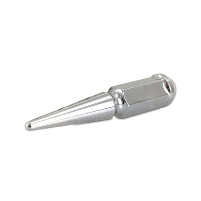 Mishimoto Steel Spiked Lug Nuts M14 x 1.5 – 24-Piece Chrome Set for Aggressive Wheel Styling
