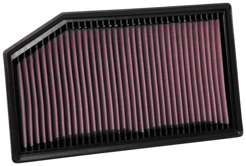 K&N Engineering 33-5076 High-Flow Drop-In Air Filter for 2018-2019 Jeep Wrangler JL 2.0L & 3.6L