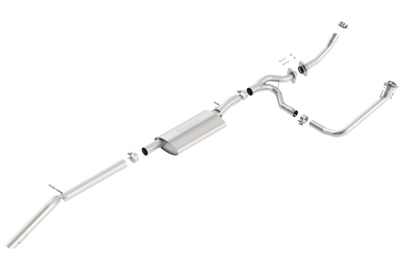 Borla High Clearance Climber Exhaust System for Jeep Wrangler JKU 3.6L V6 (2012-2015) | Part #140634