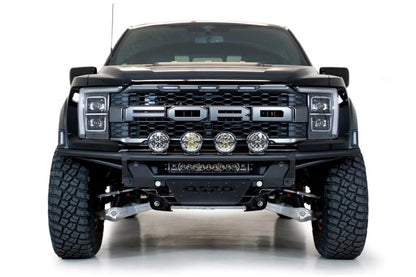 Addictive Desert Designs Ford Raptor Pro Bolt-On Light Hoop for 2021-2023 F-150 with 4 LED Lights - Hammer Black